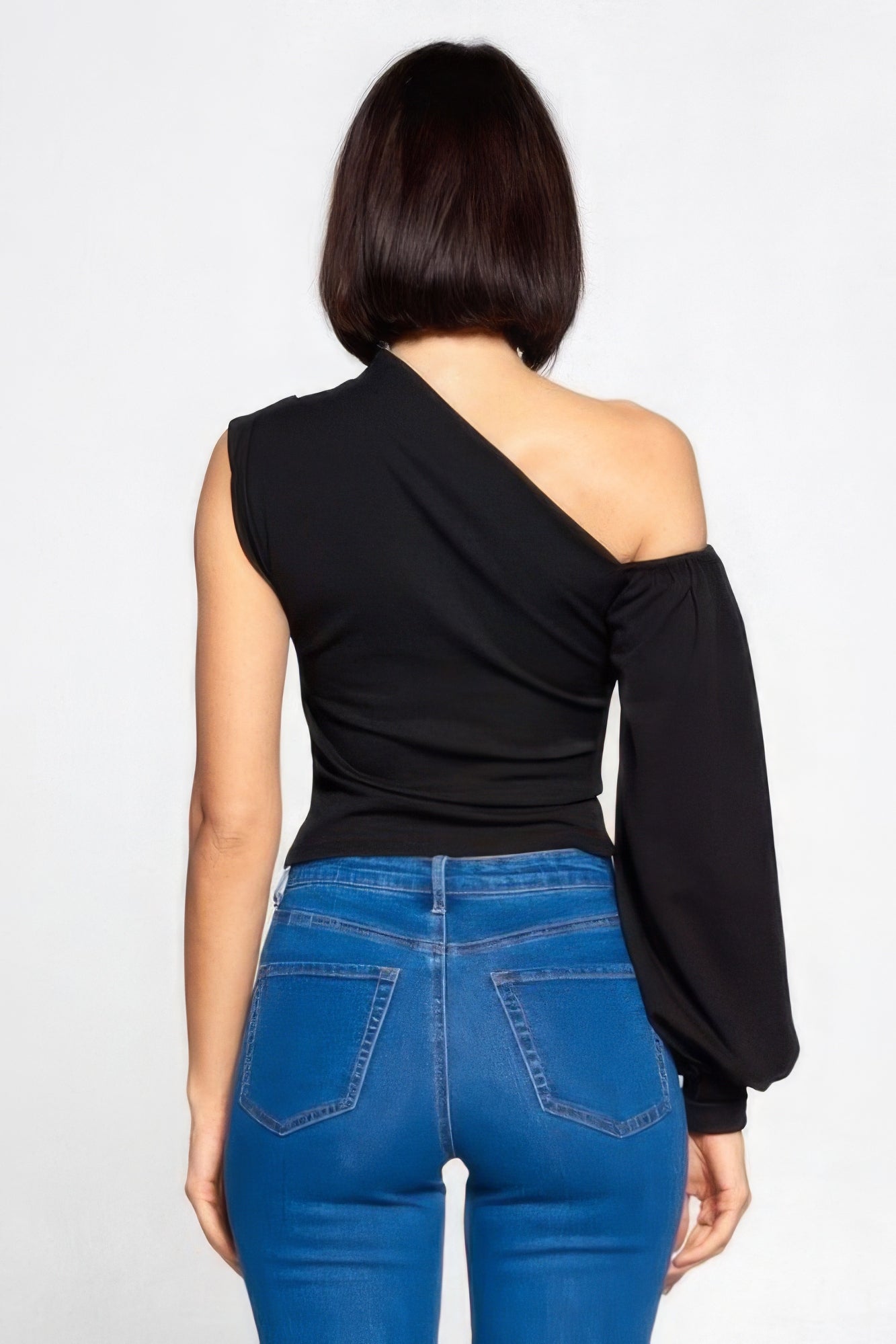 Ladies Designer One-shoulder Top