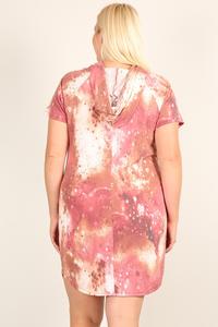 Plus Tie-dye Relaxed Fit Dress