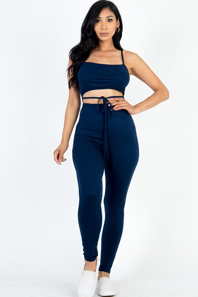 Sporty Cut Out Jumpsuit