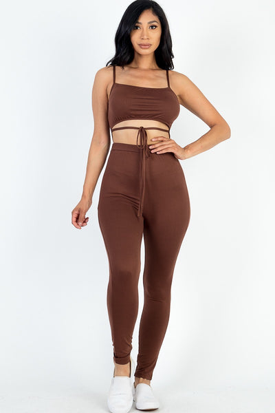 Sporty Cut Out Jumpsuit