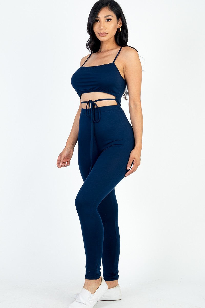 Sporty Cut Out Jumpsuit