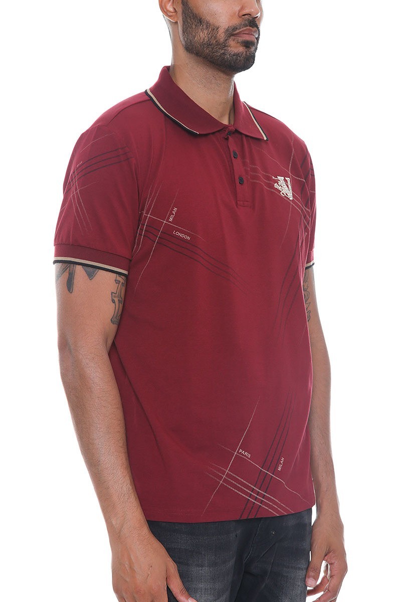 Men's Button Down Polo Shirt