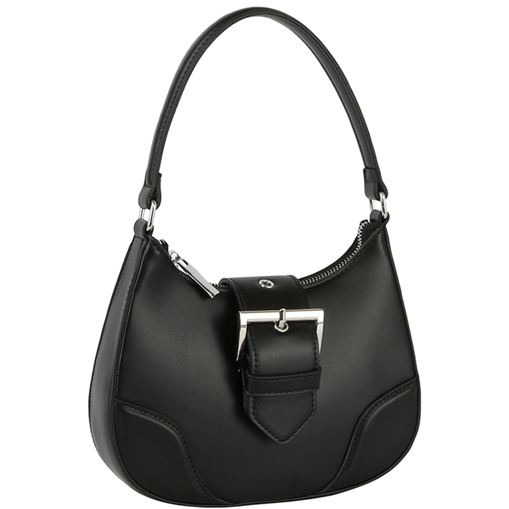 Fashion Curve Handle Shoulder Bag